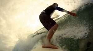 Asher Fergusson surfing photo